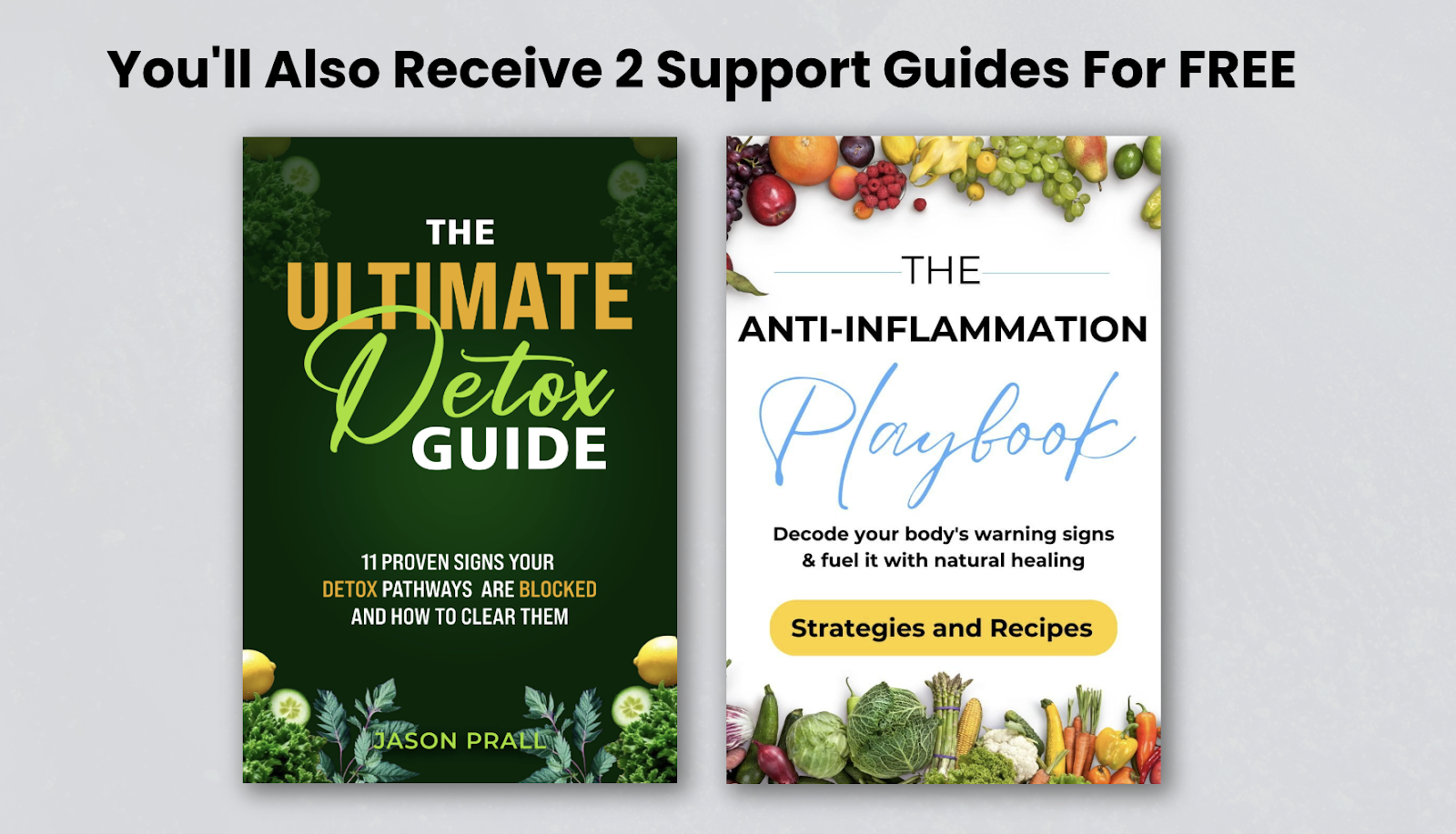 2 eGuides on lowering detox and inflammation