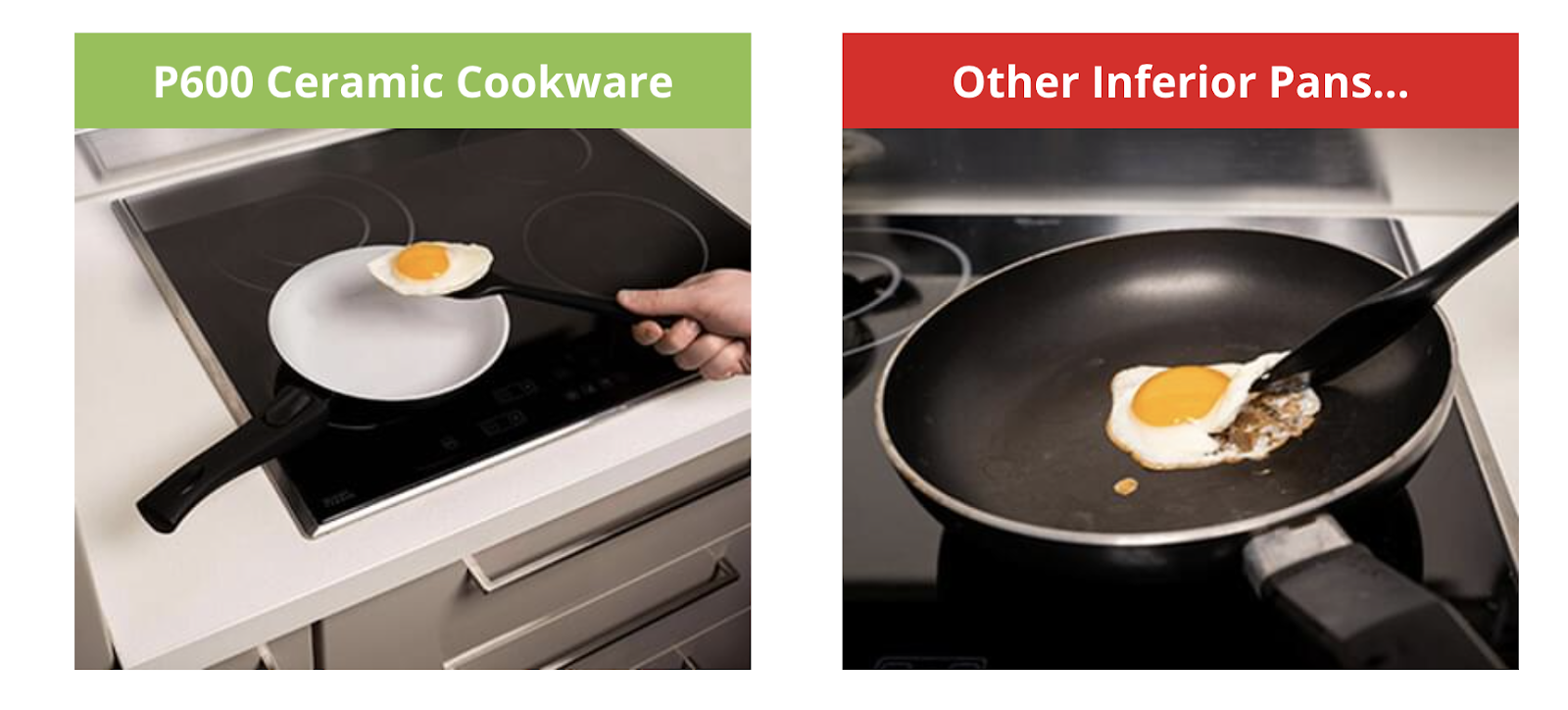 P600 Ceramic Cookware