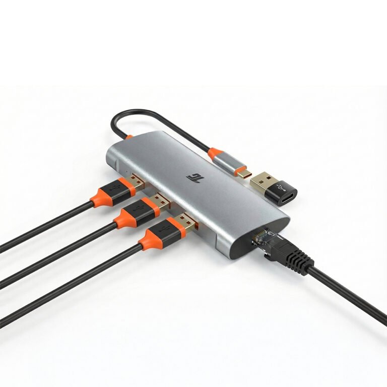 USB-C to Ethernet with USB 3.0
